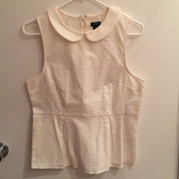 J. Crew peplum top - Picture 1 of 5